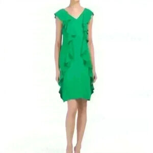 Trina Turk Green Mini Dress